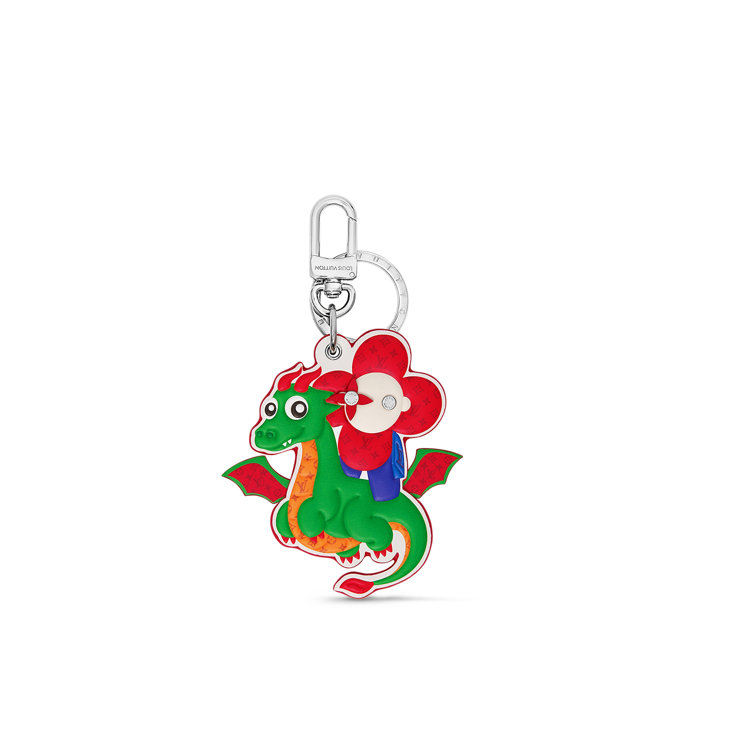 LOUIS VUITTON LV DRAGON VIVIENNE FIGURINE KEY HOLDER AND BAG CHARM M01466 LOUIS VUITTON LV DRAGON VIVIENNE FIGURINE KEY HOLDER AND BAG CHARM M01466